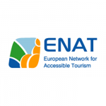 european network for accessible tourism ENAT logo